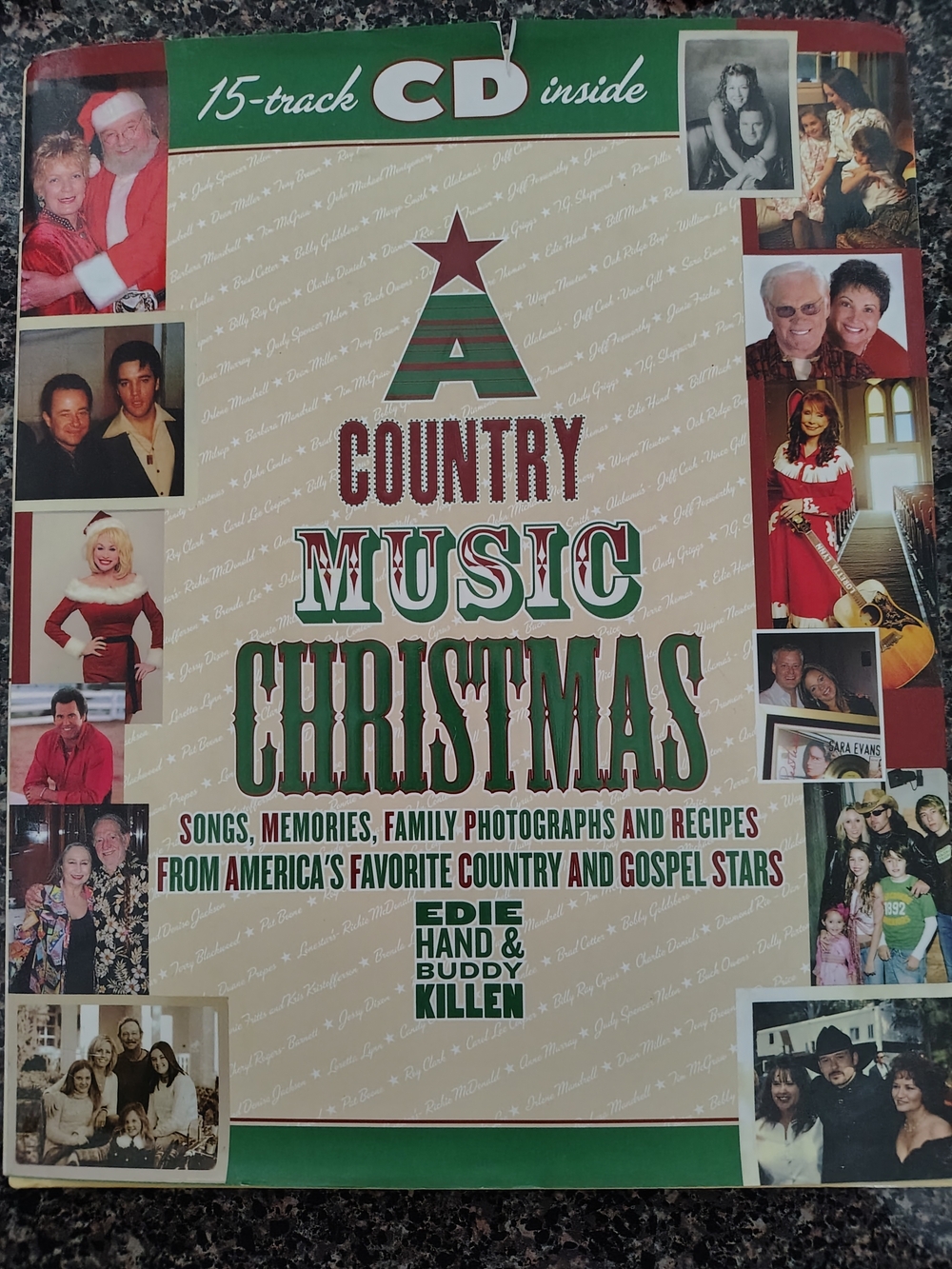 A Country Music Christmas CD Book